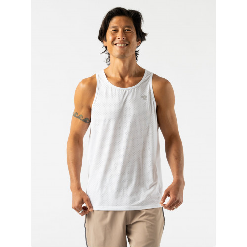 RABBIT - Men's - Miles Tank Per ICE - White